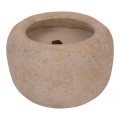 Beżowa świeca zewnętrzna PTMD Gabor