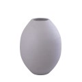Kremowy aluminiowy wazon PTMD Nereus