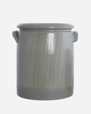 Szara osłonka gliniana HD Pottery