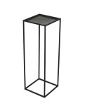 Kwietnik metalowy czarny 100 cm